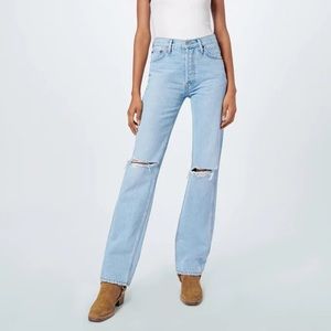 Re/Done 90s High Rise Loose Jeans (size 27)